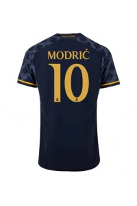 Fotbalové Dres Real Madrid Luka Modric #10 Venkovní Oblečení 2023-24 Krátký Rukáv